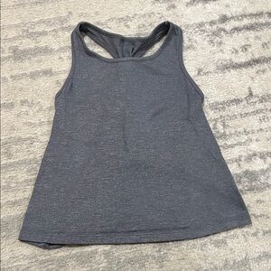 jumping beans Gray Racerback Tank with Shimmer